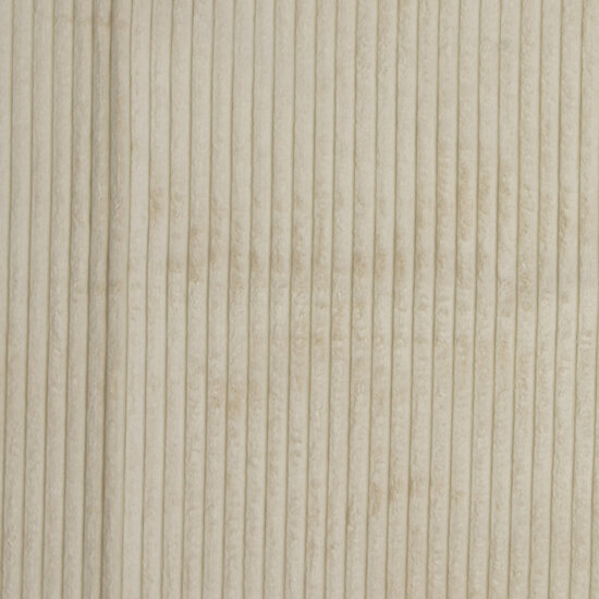 Ribfluweel deco - Brede rib Lichtbeige-2