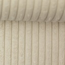 Ribfluweel deco - Brede rib Lichtbeige-3