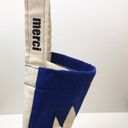 Stoffenpakket - Tote bag blauw haar-2