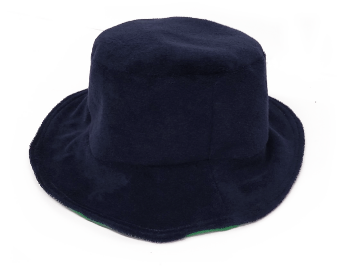 Stoffenpakket - Zonnehoedje marineblauw/groen-3