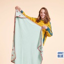 Stretch badstof - Blue haze 9-3