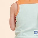 Stretch badstof - Blue haze 9-4