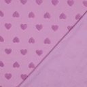 Stretchbadstof - Hartjes lila-3