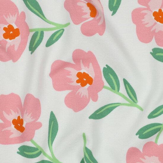 Sweater - Papaverbloem  pastel-2