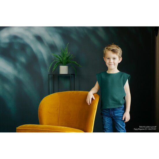 Sweater wafelrooster - Khakigroen-4