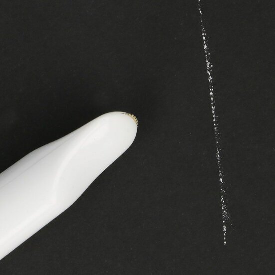 Taylor Seville - Magic krijtpen wit met borstel-2