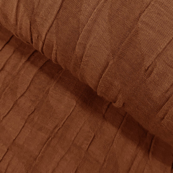 Tencel - Lichtbruin ingeweven zebra-3