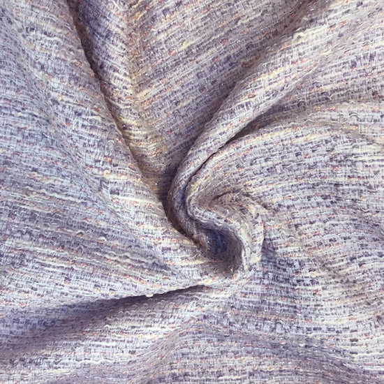 Tweed - Lila met zilverdraad-2