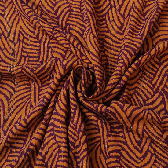 Viscose - Afrikaanse winter met glitter-2