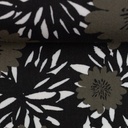 Viscose - Antonia bloem iris leaf-2