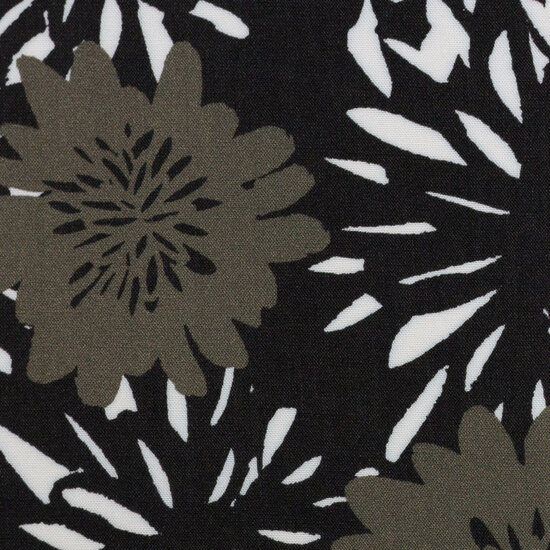 Viscose - Antonia bloem iris leaf-3