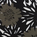 Viscose - Antonia bloem iris leaf-3