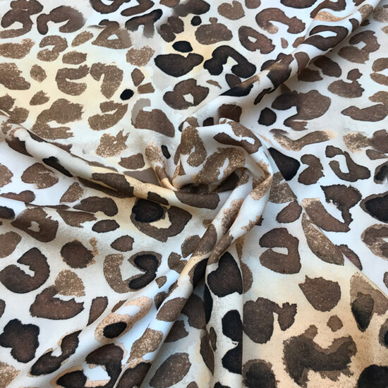 Viscose - Bruine leopard cavalli-2