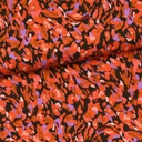 Viscose - Camouflage autumn red-2
