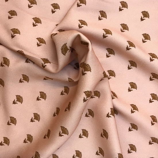 Viscose - Dolce waaierbloem roze-2