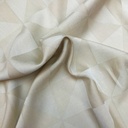 Viscose - Geometrische waaier beige-2