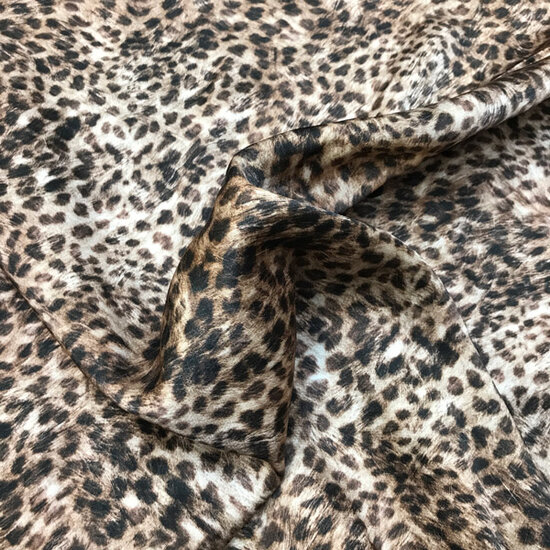 Viscose - Glanzend luipaard cavalli-2