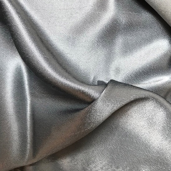 Viscose - Glanzend middengrijs-2