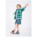 Viscose - Groen blauwe ruiten-4