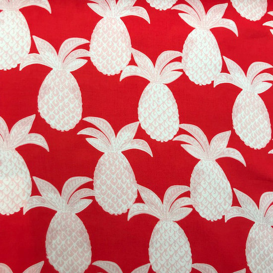Viscose - Pineapple red-3