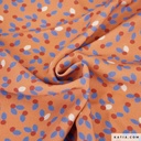 Viscose - Rode bes blauw blad-2