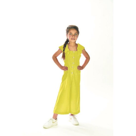 Voile katoen gots - Warmgeel 54-3