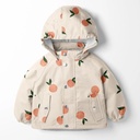 Waterafstotend - mandarijnen op ecru-2