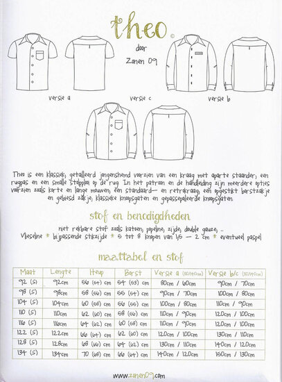 Zonen 09 Theo - hemd (2-9j)-2