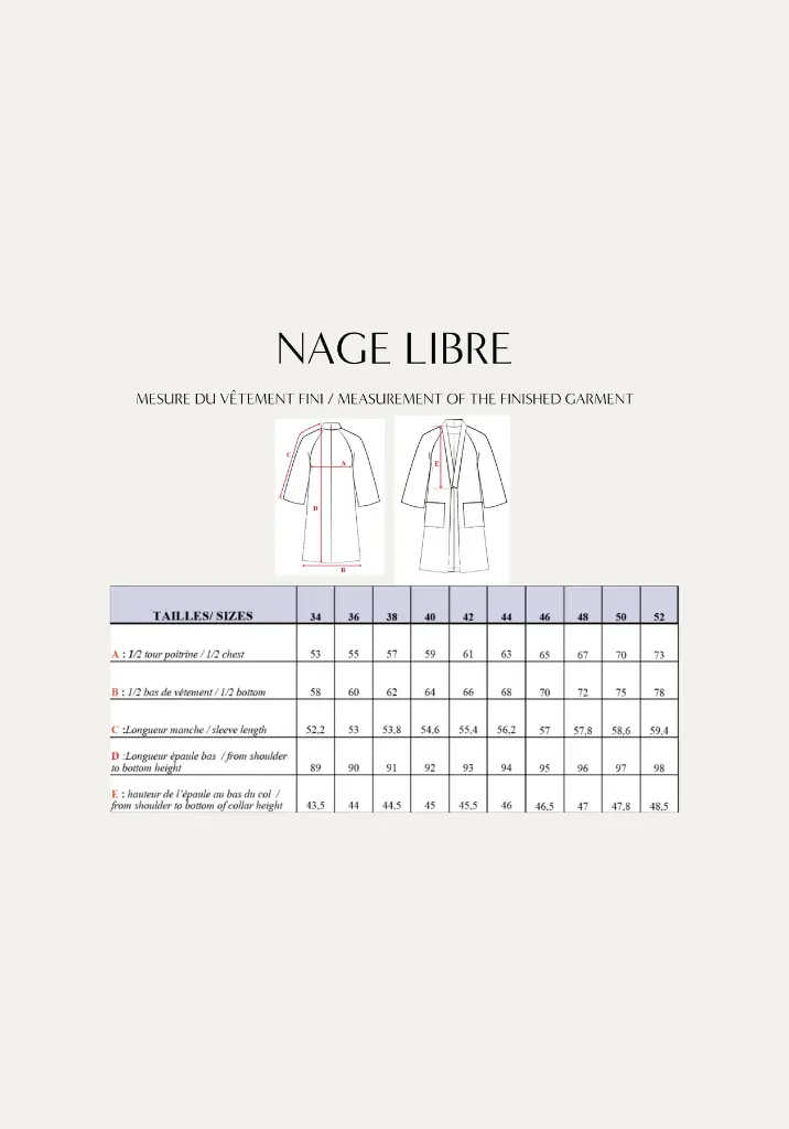 Maison Fauve - la veste nage libre