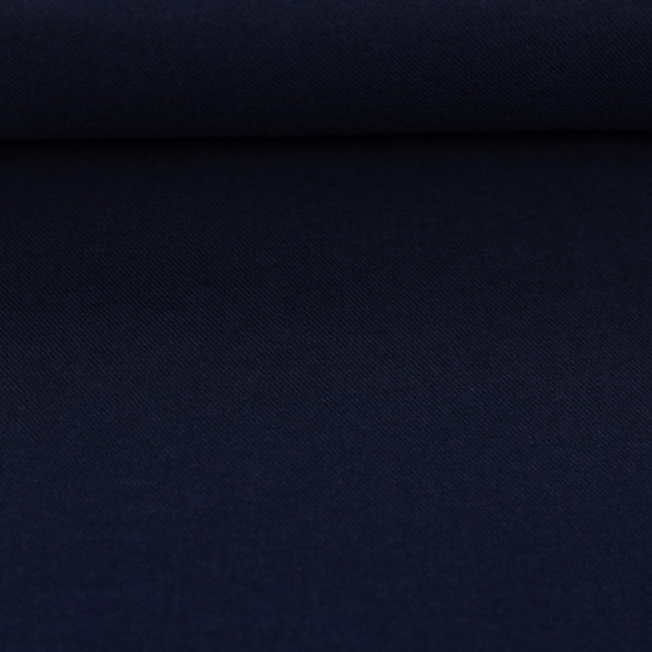 Flanel - Denimlook blauw