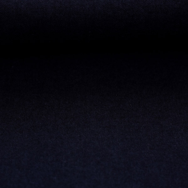 Flanel - Denimlook donkerblauw