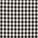 Katoen - Vichy ruit zwart wit (18mm)