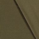 Gebreid katoen - Olijfgroen