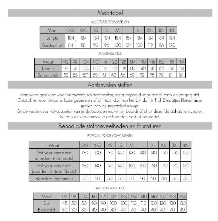 Bel'etoile - sem (mannen en tieners)