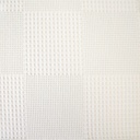 Wafelstof - Plaid ecru