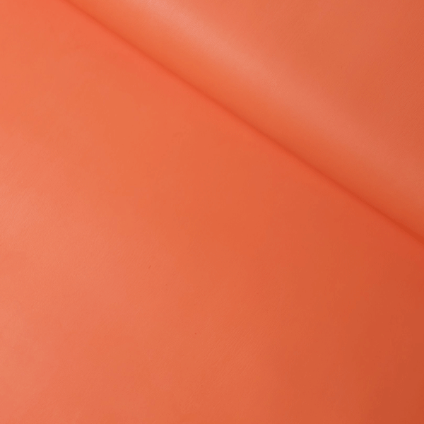 Vegan leder - Koraal oranje