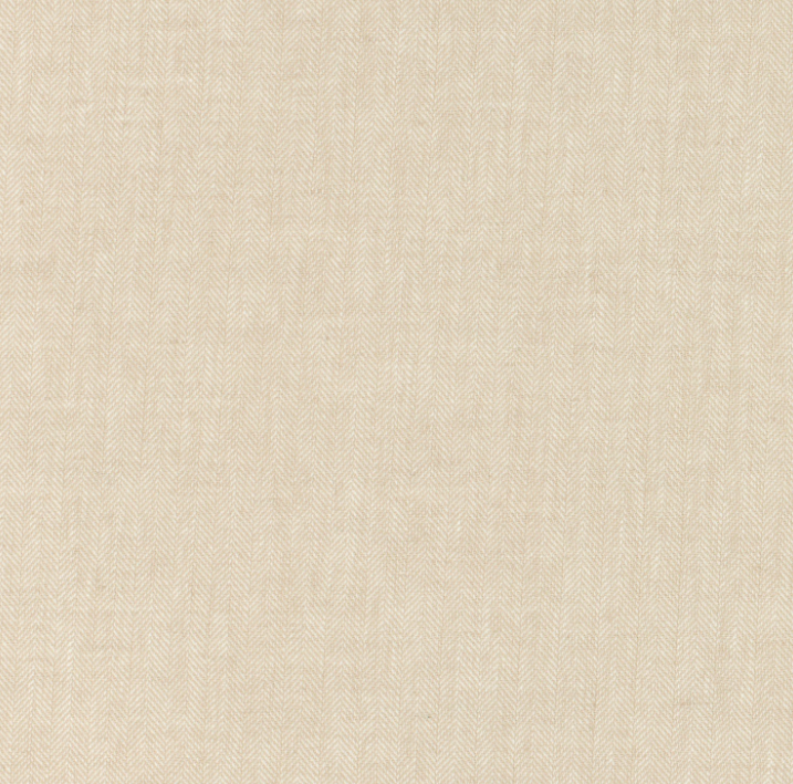 Linnen katoen 2 - Visgraat lichtbeige 52