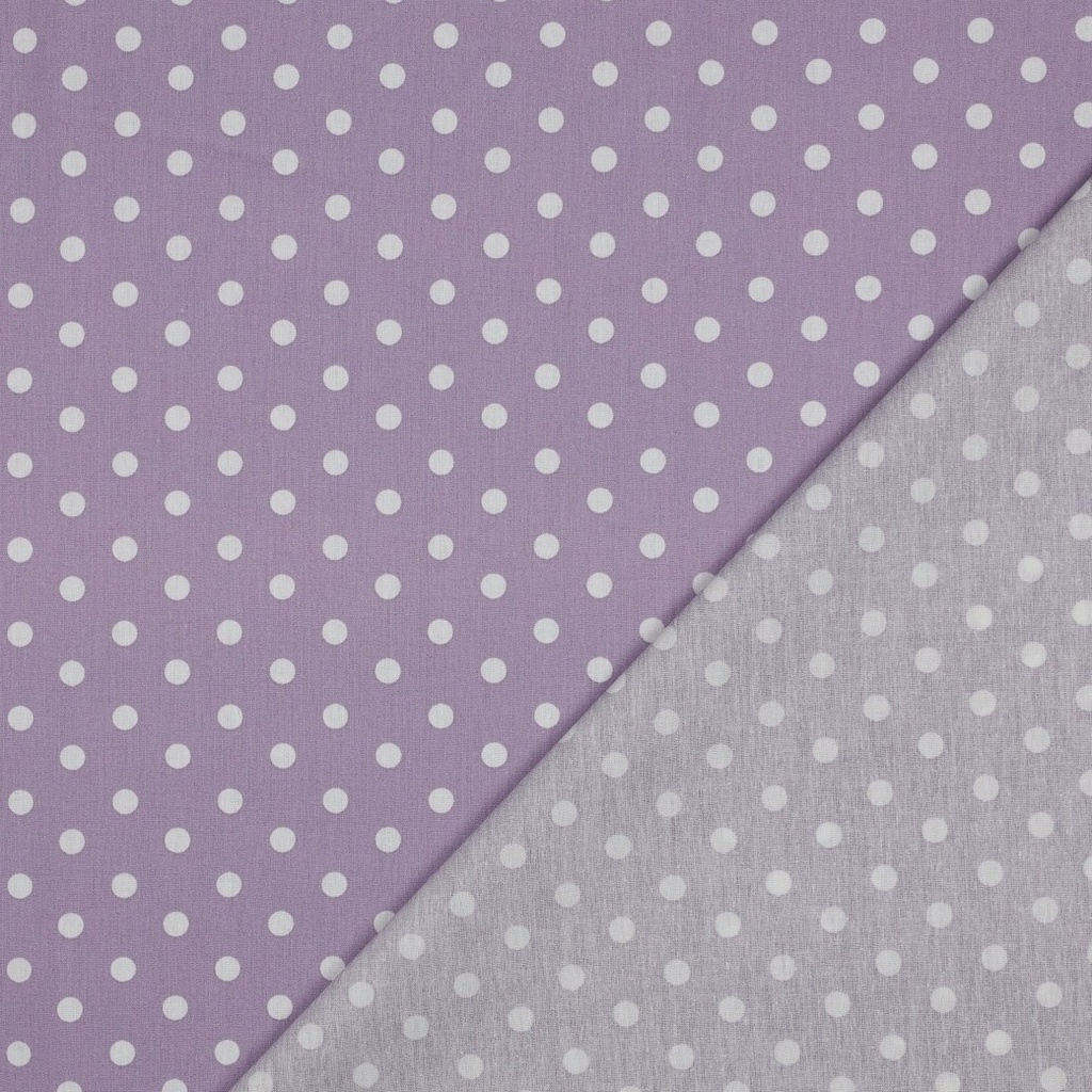 Lila met witte bol (8mm)