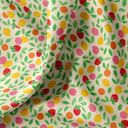 Katoen - Fruity dance ecru