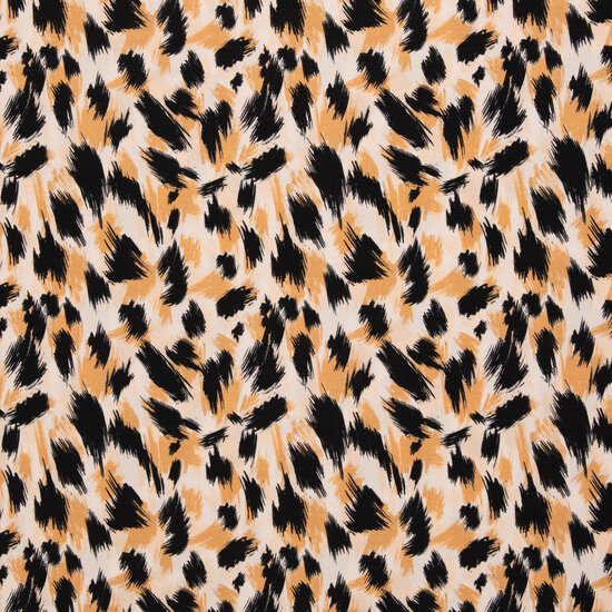 Jersey - zachtoranje painty leopard