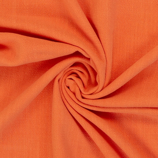 Linnen viscose - Oranje 426