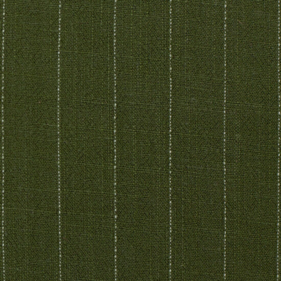Linnen viscose - Khaki krijtstreep
