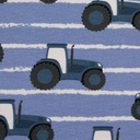 Jersey - Blauwe tractor op lijn