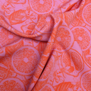 Damesstof - Pink citrus punch