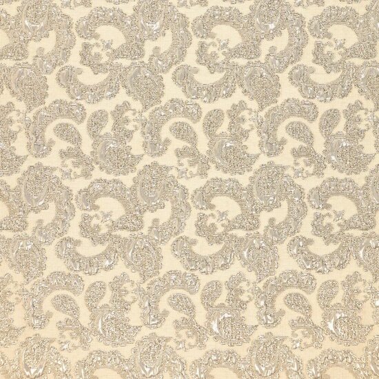 Jacquard - Goudbeige stijlmotief