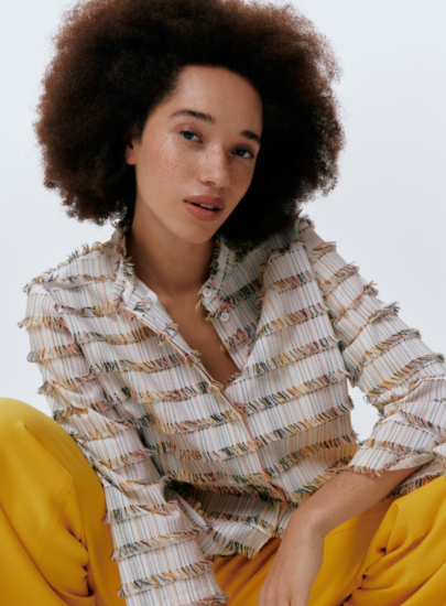 Broekstof - Kanariegeel 254 fi