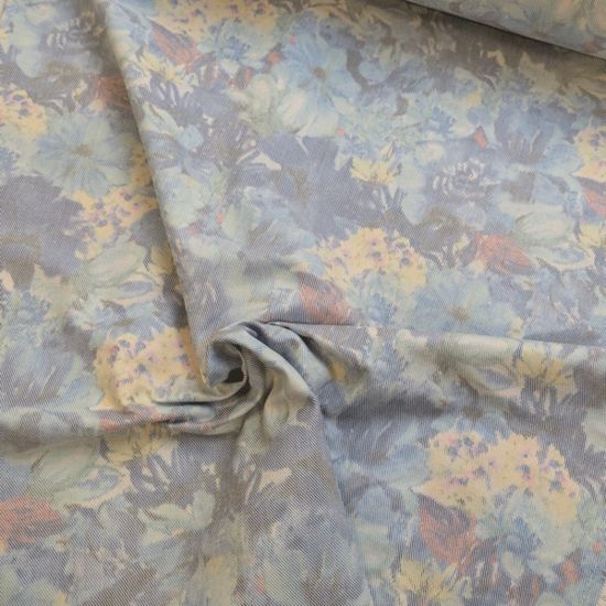 Jeans - Digitale flower fade fi