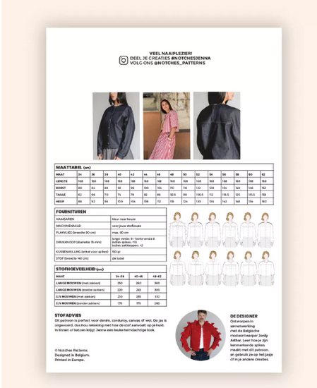 Notches - Jenna dames