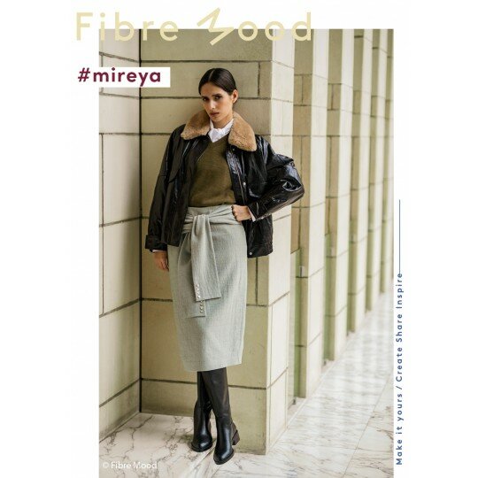 Crepe katoen - aqua fibremood