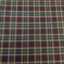 Katoen 280cm - Schotse ruit donker